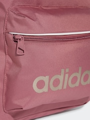 adidas Red Linear Essentials Backpack - Image 5 of 6