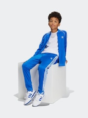 adidas originals Blue Superstar Track Joggers - Image 1 of 4