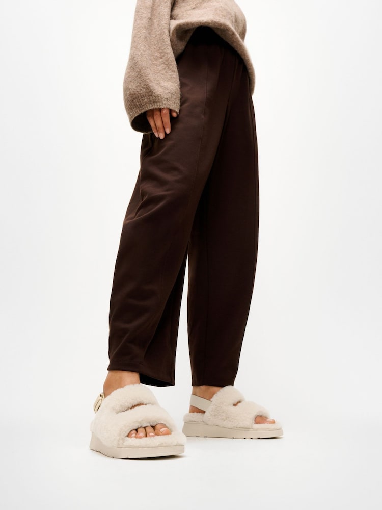 FitFlop Gen-Ff Shearling Two-Bar Sandals - Bilde 1 av 5
