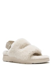 FitFlop Gen-Ff Shearling Two-Bar Sandals - Bilde 3 av 5