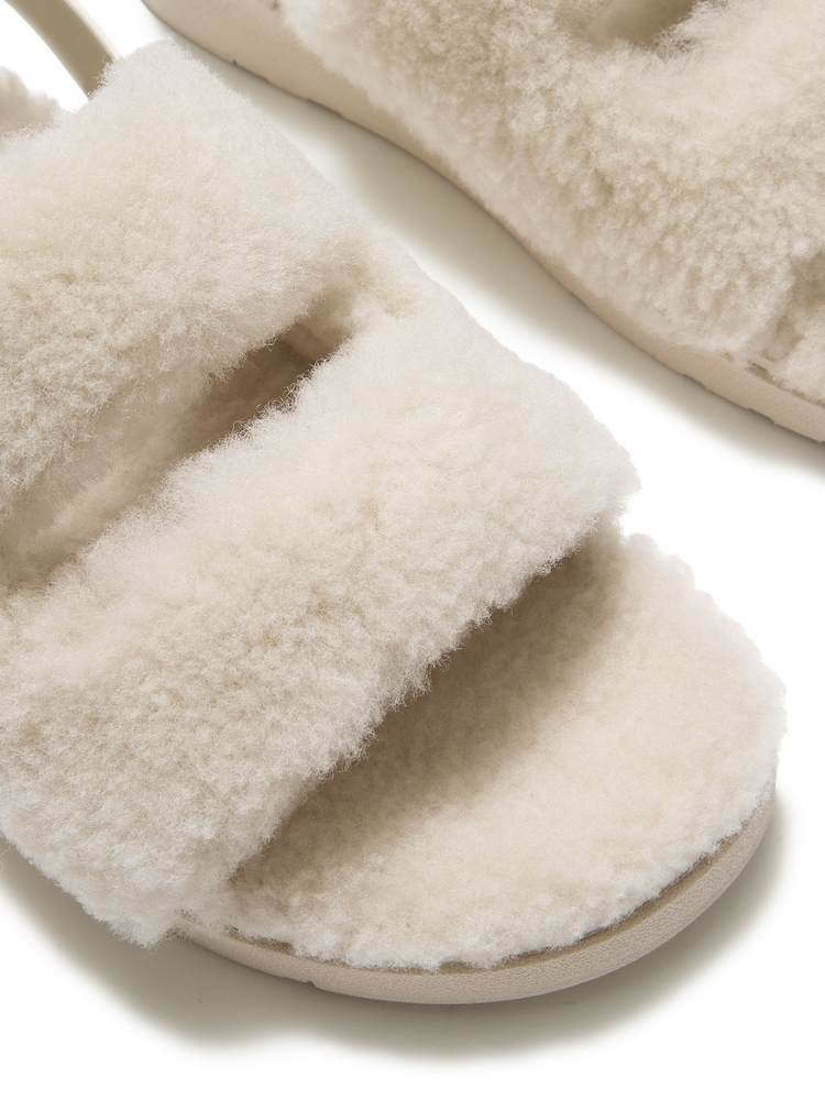 FitFlop Gen-Ff Shearling Two-Bar Sandals - Bilde 5 av 5