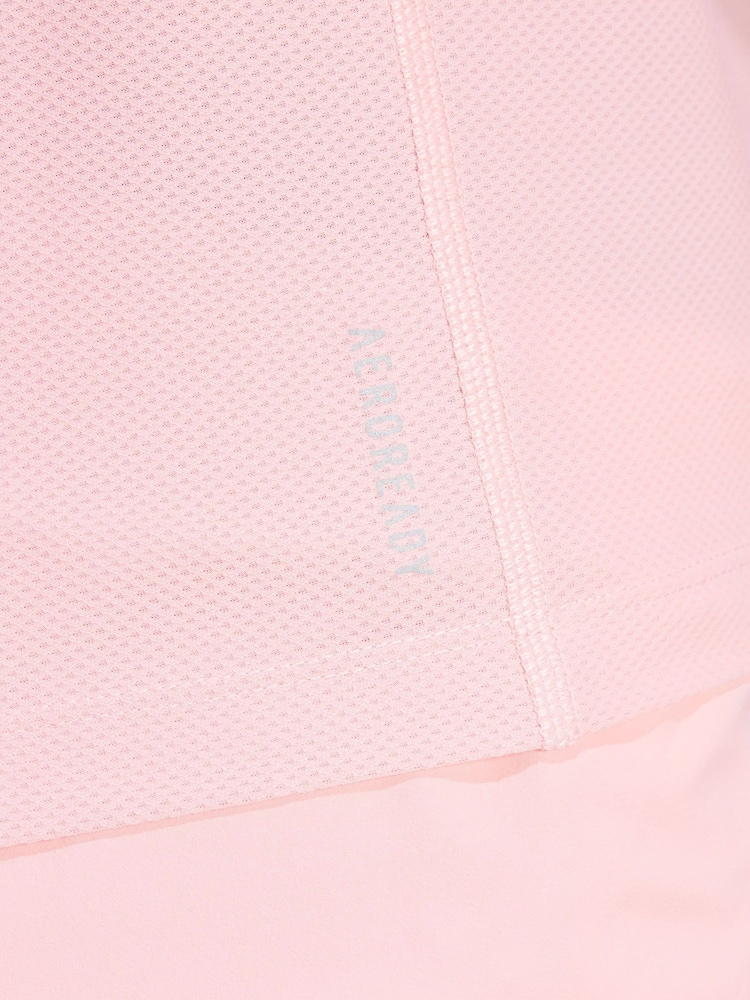 adidas Pink Own The Run T-Shirt - Image 7 of 7