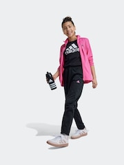 adidas Pink Sportswear Essentials Big Logo Tracksuit - Image 3 of 8
