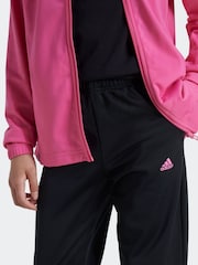 adidas Pink Sportswear Essentials Big Logo Tracksuit - Image 4 of 8