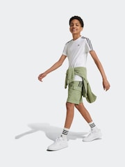 adidas Green SST Kids Tracksuit Bottoms - Image 3 of 8