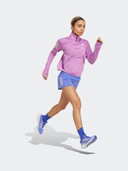 adidas Light Purple Own The Run 1/2 Zip Sweatshirt - Image 3 of 8