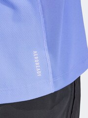 adidas Bright Blue Own The Run 1/2 Zip Sweatshirt - Image 5 of 7
