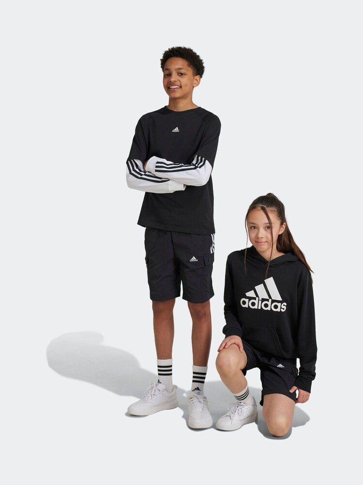 adidas Black SST Kids Tracksuit Bottoms - Image 1 of 8