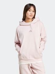 adidas Pink Boyfriend All Szn Hoodie - Image 1 of 7