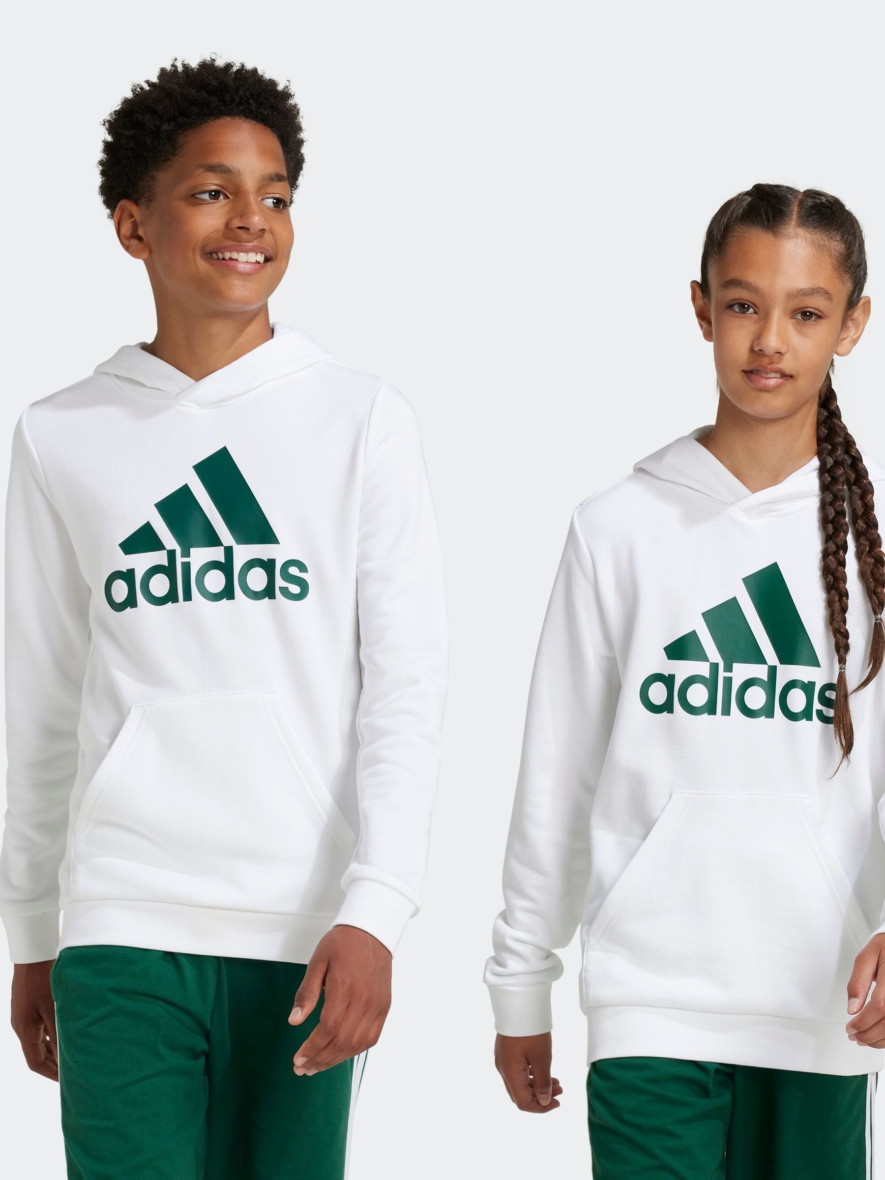 Buy adidas Off White Sportswear Big Logo Essentials Cotton Hoodie from Next Singapore