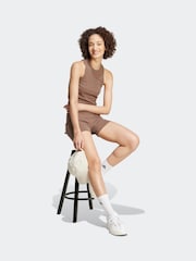 adidas Brown Long Rib Vest - Image 5 of 7