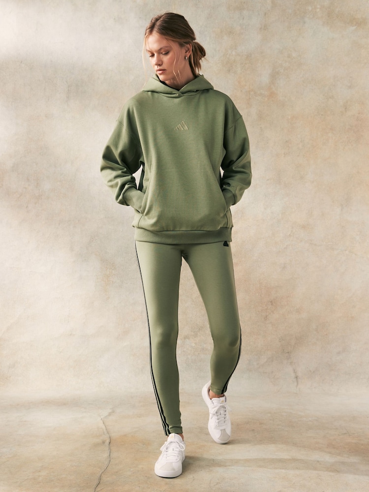 Verde - adidas ALL SZN Boyfriend Hoodie - Imagen 2 de 5 Verde - adidas ALL SZN Boyfriend Hoodie - Imagen 2 de 5