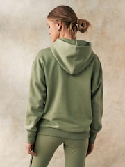adidas Green ALL SZN Boyfriend Hoodie - Image 4 of 5