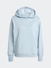 adidas Blue Boyfriend All Szn Hoodie - Image 7 of 7