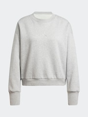 adidas Grey ALL SZN Sweatshirt - Image 7 of 7