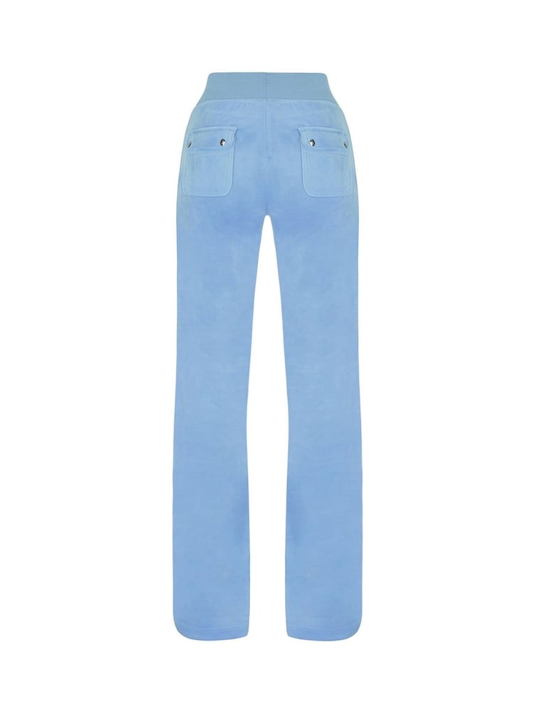 Womens Velour Straight Leg Joggers - Image 4 of 4