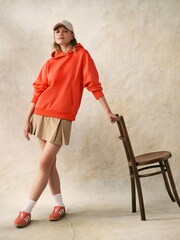 adidas Red Boyfriend All Szn Hoodie - Image 1 of 4