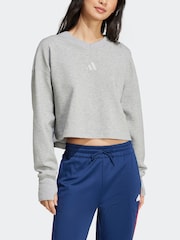 Grau - adidas Sweatshirt - Bild 5 von 7