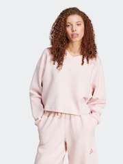adidas Pink Sweatshirt - Image 1 of 7