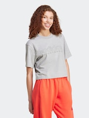 adidas Grey 100% Cotton ALL SZN T-Shirt - Image 1 of 7