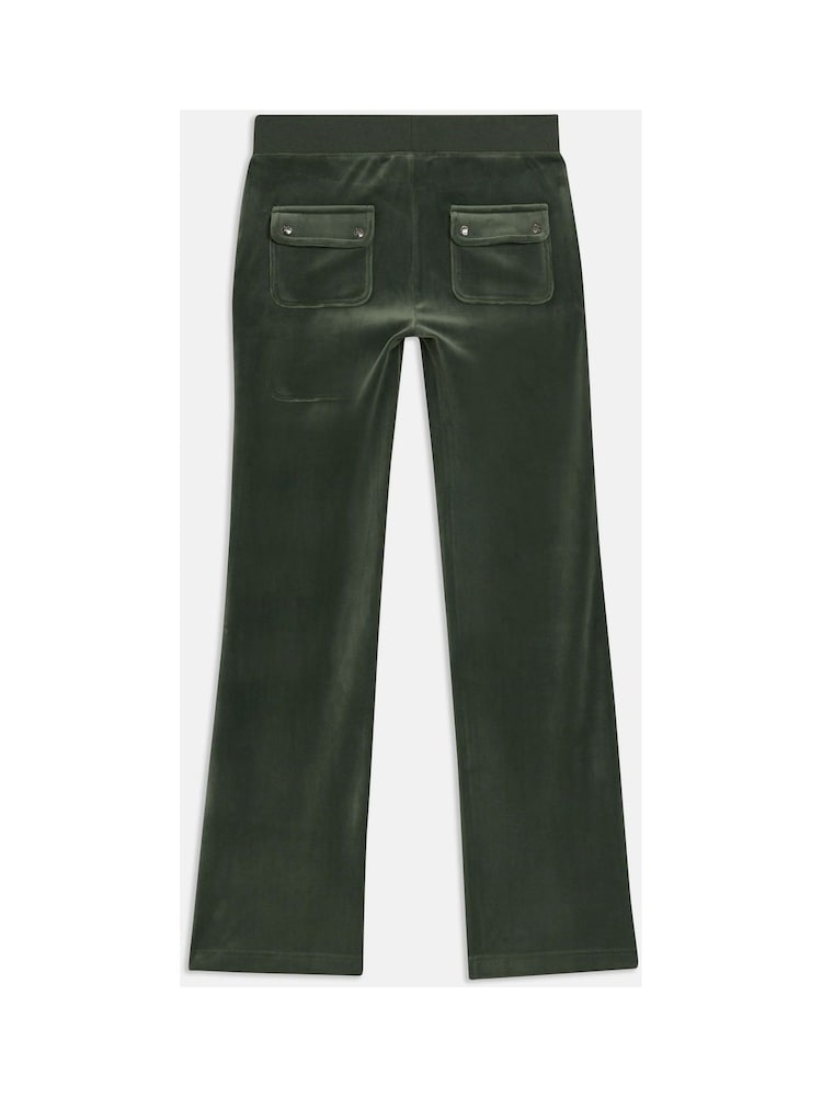 Juicy Couture Womens Velour Straight Leg Joggers - Image 4 of 4