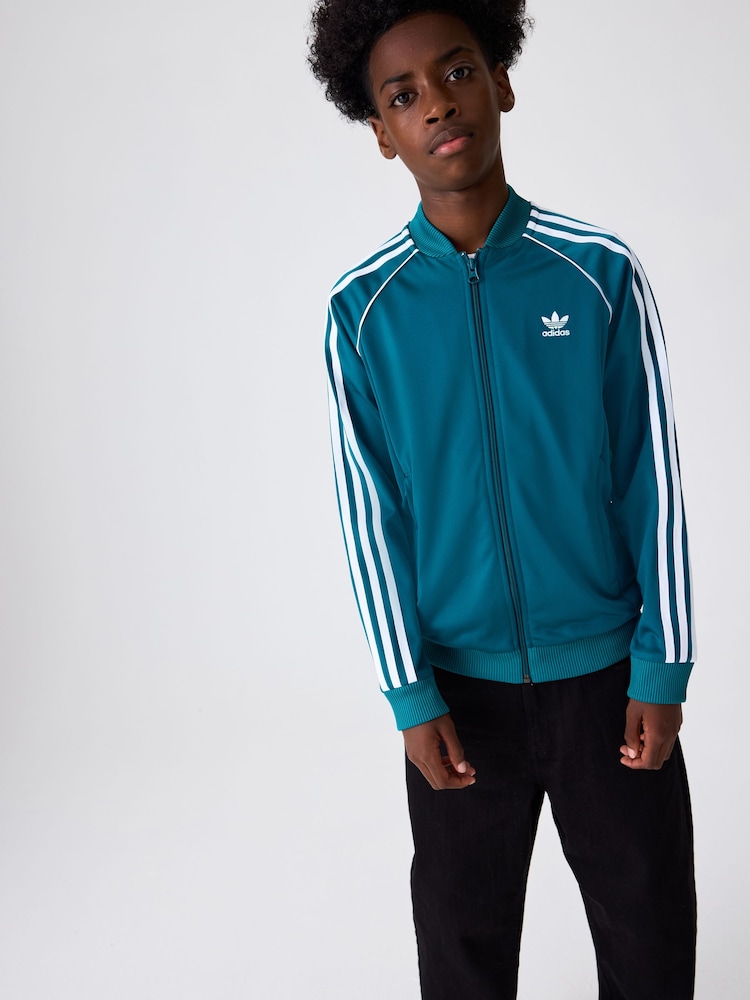 adidas Green Kids Originals Adicolor SST Track Top - Image 1 of 5
