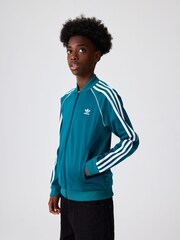 adidas Green Kids Originals Adicolor SST Track Top - Image 3 of 5