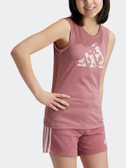 adidas Red Workout Vest - Image 3 of 7