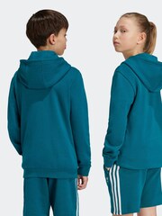 adidas Green Kids Originals Trefoil Hoodie - Image 2 of 6
