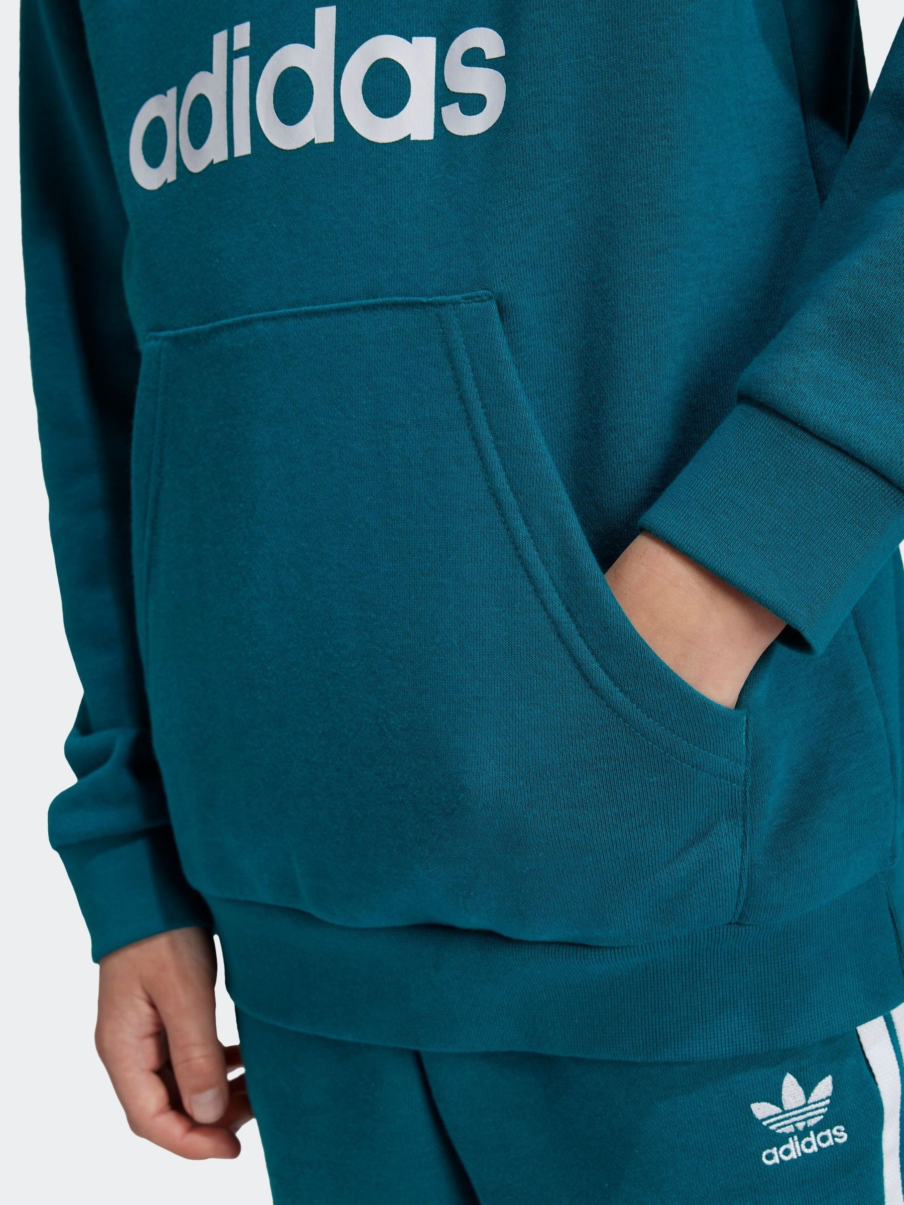 Buy adidas Green Kids Originals Trefoil Hoodie from Next Germany