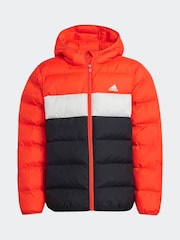 Adidas Red Junior Padded Jacket - Image 1 of 5