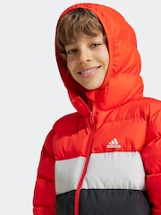 Adidas Red Junior Padded Jacket - Image 2 of 5