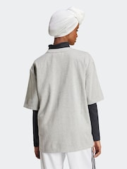 adidas Originals Grey Boyfirend 100% Cotton Essential T-Shirt - Image 2 of 7