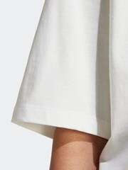 adidas Originals Off White Boyfriend 100% Cotton Essential T-Shirt - Image 6 of 7