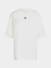 adidas Originals Off White Boyfriend 100% Cotton Essential T-Shirt - Image 7 of 7