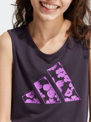 adidas Purple Workout Vest - Image 6 of 7