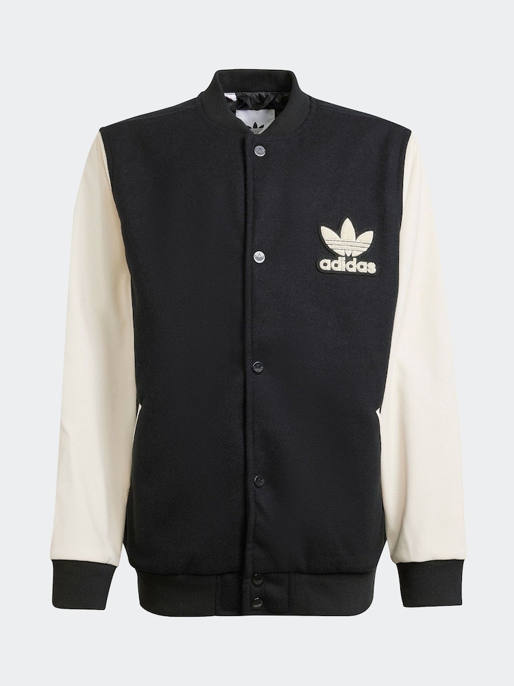 adidas Black Kids Originals Adicolor Jacket - Image 6 of 6
