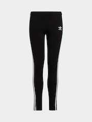 adidas Black Kids Adicolor Leggings - Image 6 of 6