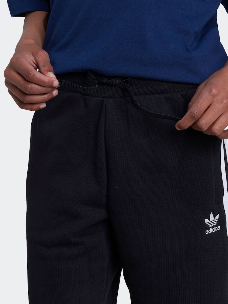adidas Black Kids Adicolor Shorts - Image 2 of 6