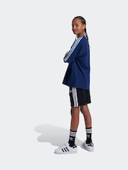 adidas Black Kids Adicolor Shorts - Image 5 of 6