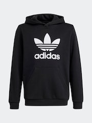 adidas originals Black Trefoil Hoodie - Image 4 of 4