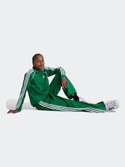 adidas originals Green/White Kids Originals Adicolor SST Track Top - Image 3 of 6