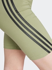 Зеленый - Велорты в полоску adidas Sportswear Future Icons 3 - Изображение 4 из 7