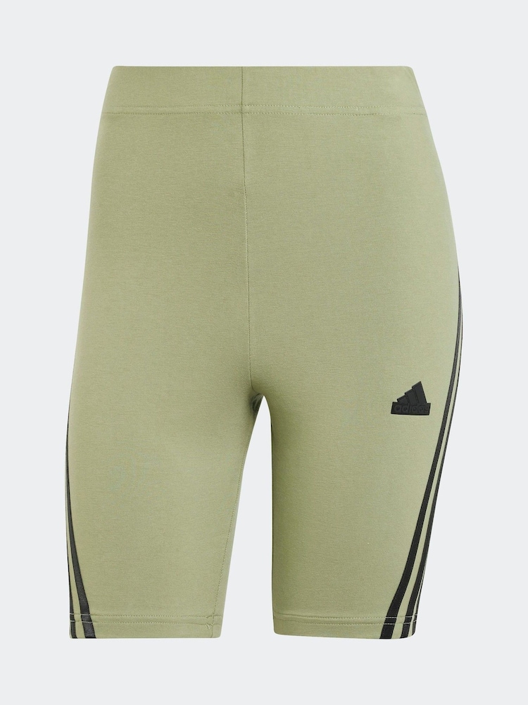 Зеленый - Велорты в полоску adidas Sportswear Future Icons 3 - Изображение 7 из 7