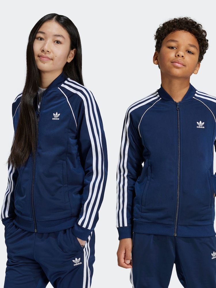 adidas Blue Kids Originals Adicolor SST Track Top - Image 1 of 6