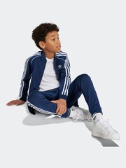 adidas Blue Kids Originals Adicolor SST Track Top - Image 4 of 6