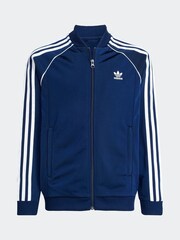 adidas Blue Kids Originals Adicolor SST Track Top - Image 6 of 6