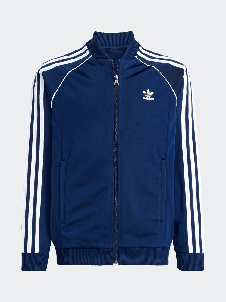 adidas Blue Kids Originals Adicolor SST Track Top - Image 6 of 6