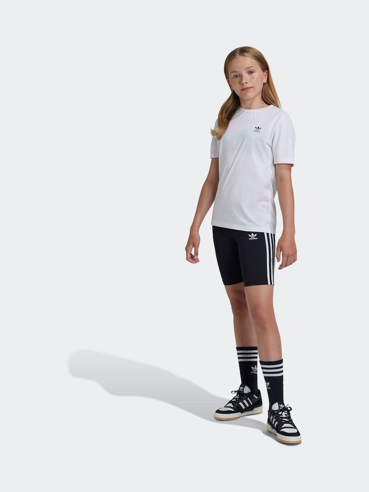 adidas Black Cycling Shorts - Image 1 of 6