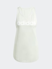 Verde claro - Camiseta básica sin mangas de algodón 100 % y corte holgado con logo de Adidas Sportswear - Imagen 9 de 10